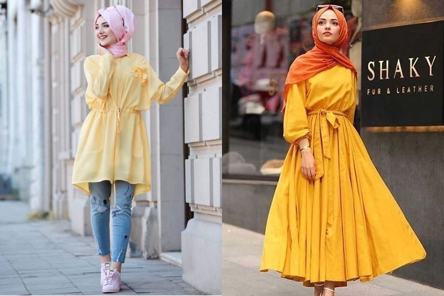 Padu padan sempurna: Jilbab warna apa yang cocok dengan baju kuning mustard?
